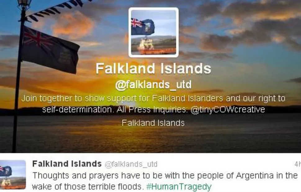 MENSAJE. Apoyo y solidaridas fue el mensaje. CAPTURA DE IMAGEN