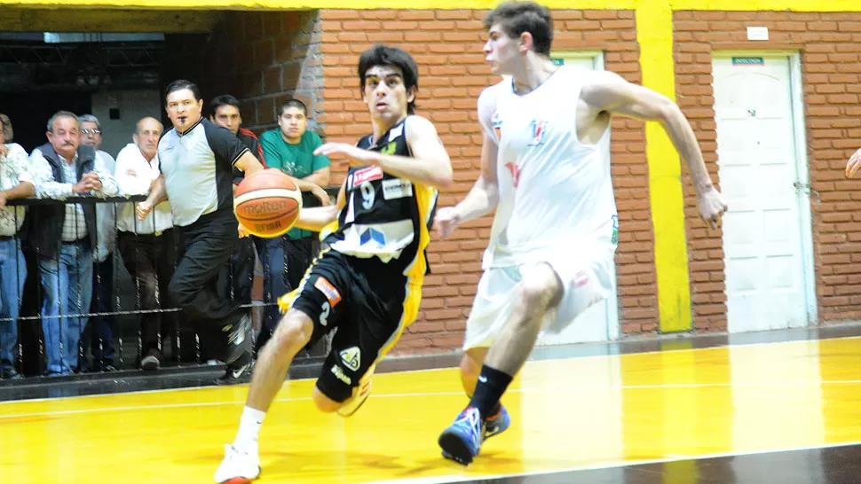 UN PASO ADELANTE. El segundo partido está programado para el viernes en Rosario del Tala. LA GACETA / FOTO DE HECTOR PERALTA