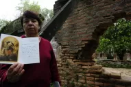 La casera de las ruinas de Lules custodia    un tesoro: las cartas que le mandó Francisco