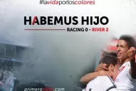 Con afiches, River se burla de Racing por la diferencia en el historial
