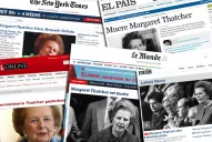 La muerte de Margaret Thatcher en los diarios del mundo
