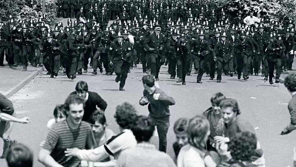 LA HUELGA MINERA. El cierre de las minas de carbón provocó una medida de fuerza que se sostuvo un año. ARCHIVO