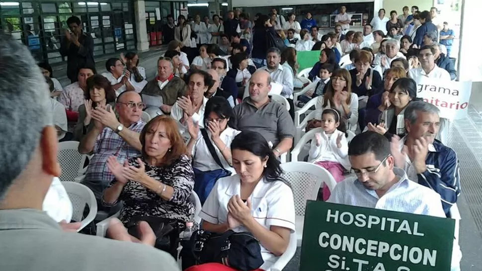 DELIBERACION. Los delegados se reunieron en asamblea esta mañana. LA GACETA / FOTO DE JOSE INESTA