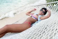 Las fotos de las vacaciones de Solange Gómez Abraham en la Polinesia