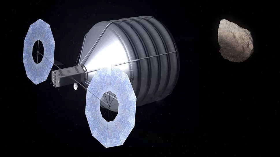 UN CESTO ESPACIAL. La NASA atrapará un asteroide de entre 7 y 10 metros de longitud. FOTO TOMADA DE NASA.GOV