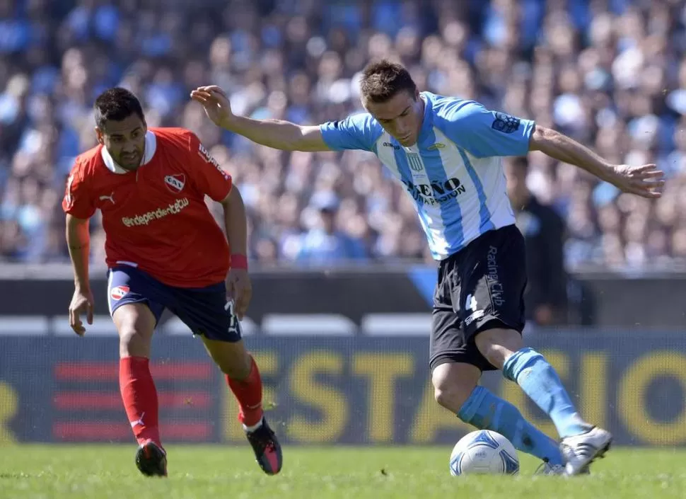 EN PROBLEMAS. Luciano Leguizamón sufrió en carne propia los insultos. 