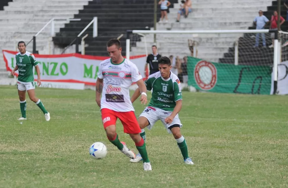 EN LLAMAS. Toledo buscará otro gol. 