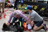 Los 15 fotos más impactantes del horror en la maratón de Boston