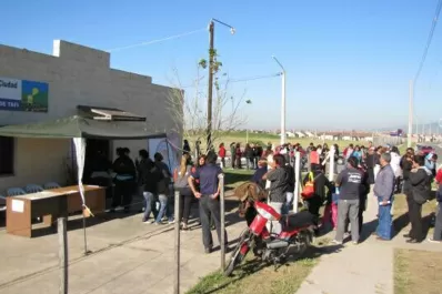 En Lomas de Tafí había 40 turnos para repartir entre 300 personas