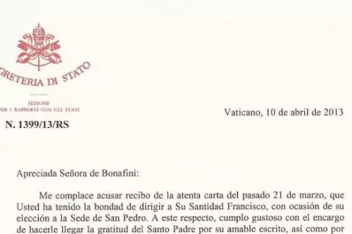 El Papa Francisco comparte el dolor de Bonafini