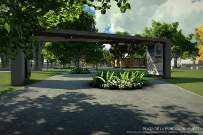 Cómo será la nueva Plaza de la Fundación