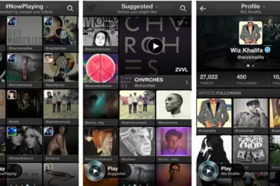 Twitter lanzó su servicio de música