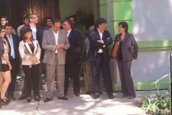 Cristina inauguró un jardín maternal de la Fundación María de los Angeles