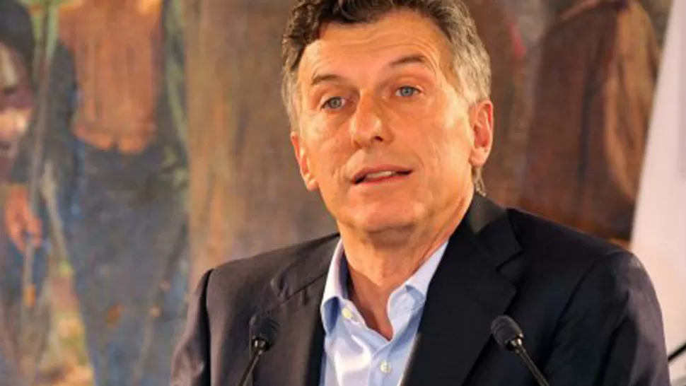 POSICION. Macri consideró que la marcha es para demostrar que los argentinos no tienen miedo porque más miedo da seguir perdiendo el futuro.