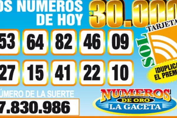 Los Números de Oro de LA GACETA