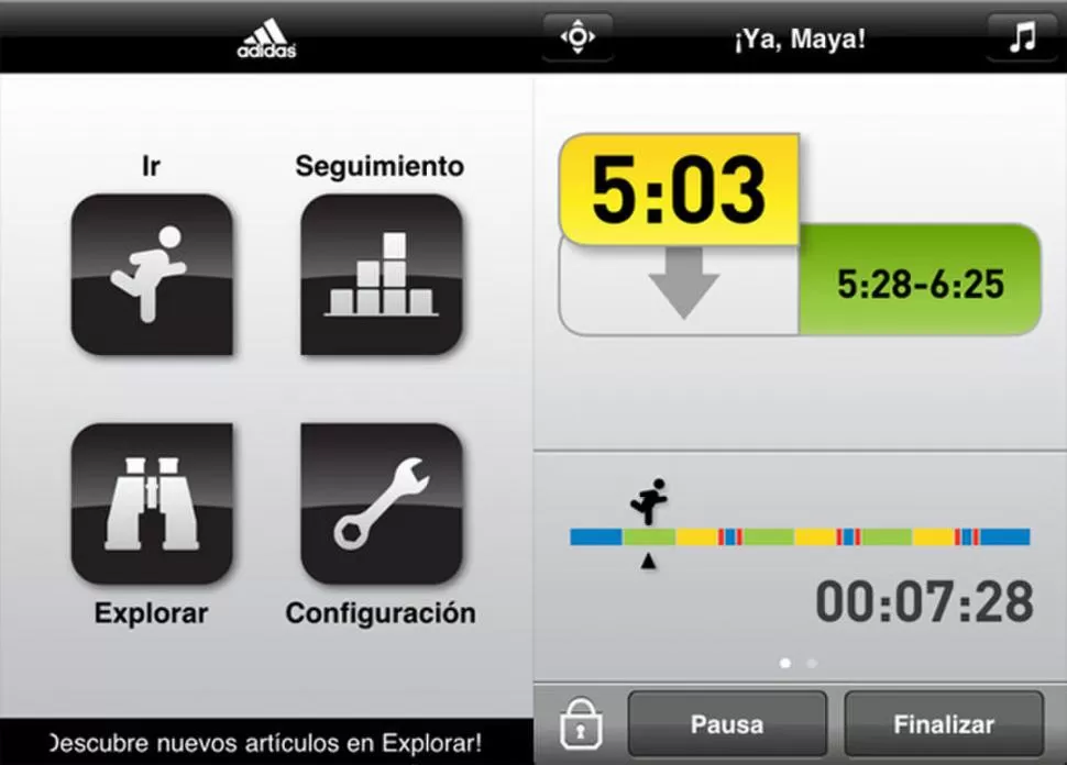 ADIDAS MICOACH. La voz de David Villa incentiva tu entrenamiento. 