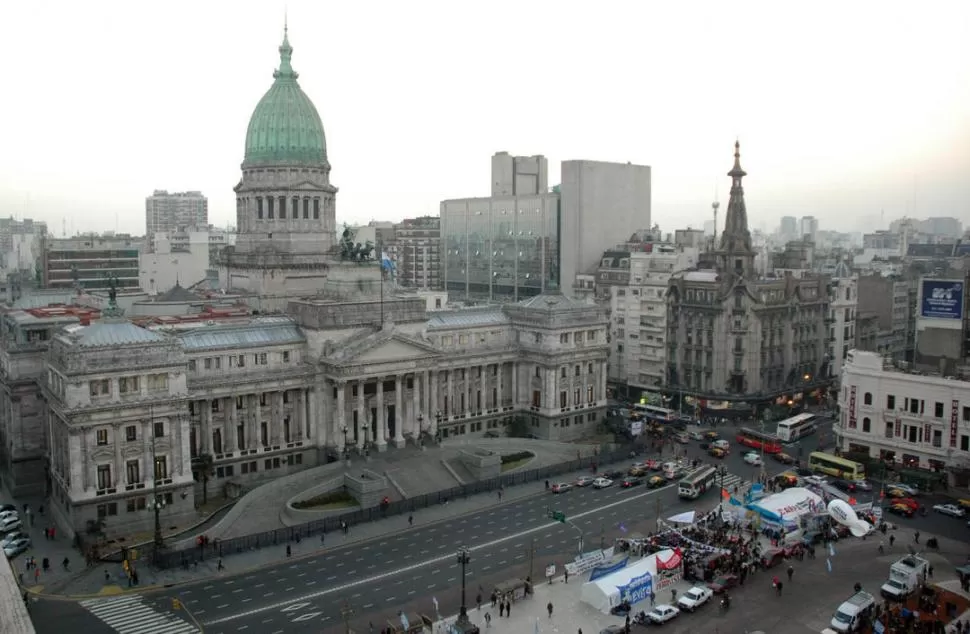 CAJA DE RESONANCIA. En el Congreso de la Nación se debate la reforma. NA (ARCHIVO)