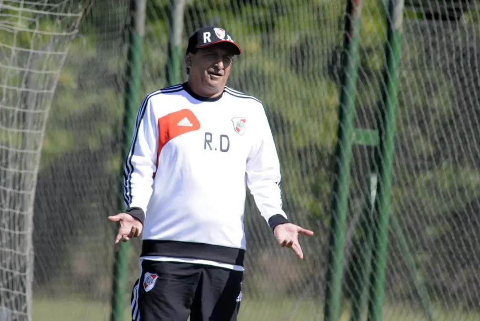 FELIZ. Ramón apuesta fuerte por los suplentes en el debut copero de River. 