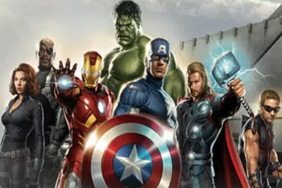 Los superhéroes invaden la pantalla gigante