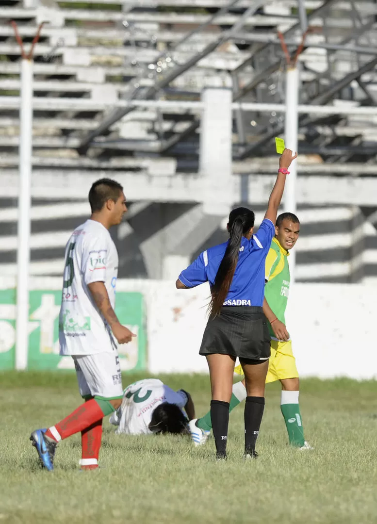 SEGURA. Leila no se dejó amedrentar y se hizo respetar. Los jugadores ayudaron. 