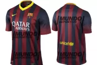 La nueva camiseta de Barcelona
