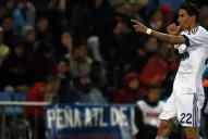 Di María le dio el triunfo al Real Madrid ante el Atlético de Simenone