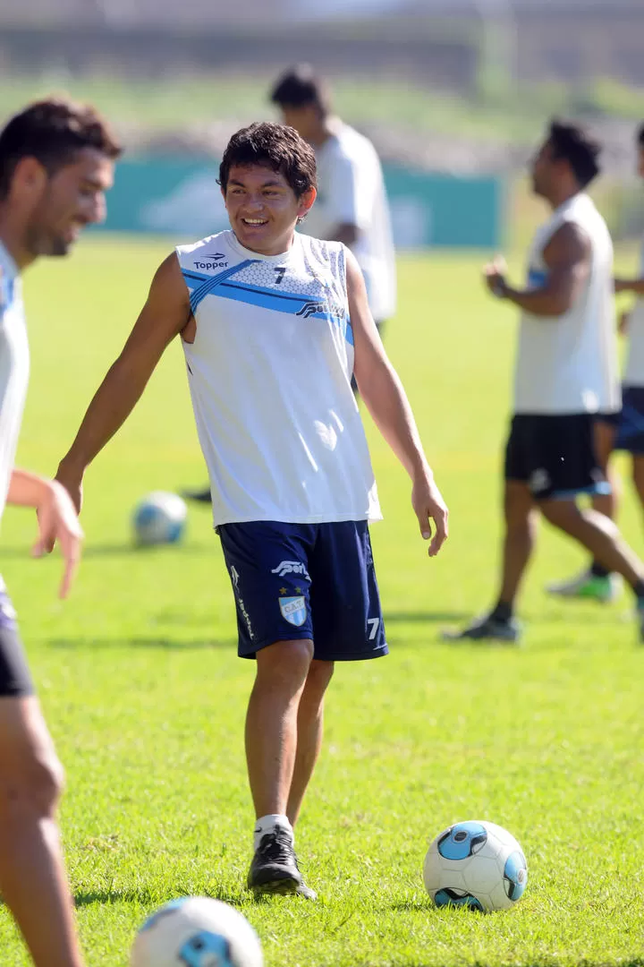 FELIZ CON SU TAREA. Rodríguez está conforme con sus 16 goles pero quiere todavía más en lo que queda del torneo. 