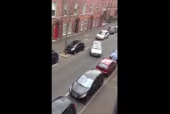 Una mujer demoró 30 minutos en estacionar su auto