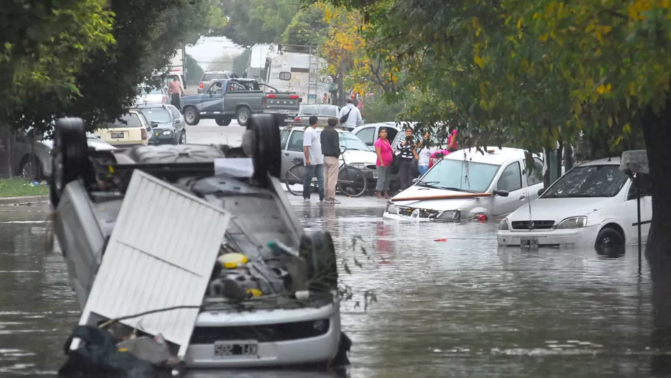 ALERTA. Se esperan tormentas fuertes entre hoy y mañana en La Plata. TELAM