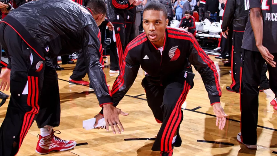 EL MEJOR. Lillard promedió 19 puntos y duplicó en votos a Anthony Davis, la primera elección del draft por New Orleans Hornets. FOTO TOMADA DE NBA.COM