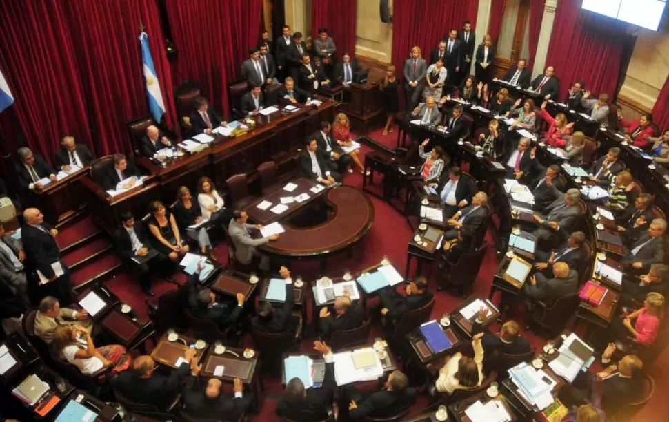 DESDE MEDIODÍA. El miércoles volverá el debate al Senado de la Nación. DYN (ARCHIVO)