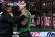 El insólito empujón de Pompei que enfureció a Martino