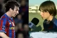 Así jugaba Lionel Messi en el potrero