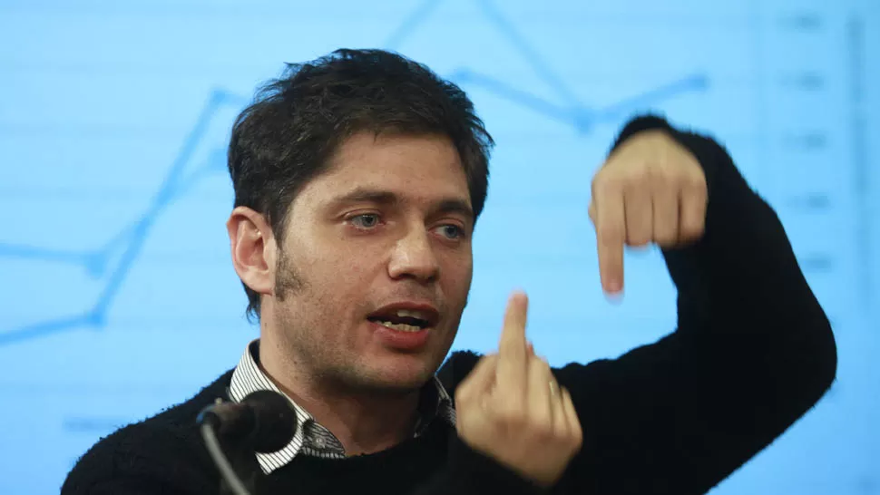 ANHELO. Kicillof dijo que lo virtuoso de la propuesta es que los fondos que ingresarán al país entrarán al circuito legal, productivo y de desarrollo. DyN