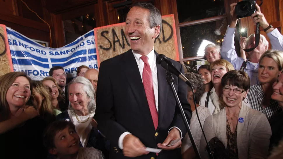 REGRESO. Sanford ganó con el 54% de los votos a la candidata demócrata. REUTERS