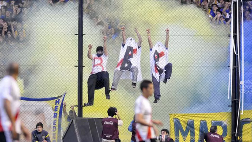 SANCIÓN. Los disturbios de la semana pasada le costarán caro a Boca. FOTO TOMADA DE LARAZON.COM.AR