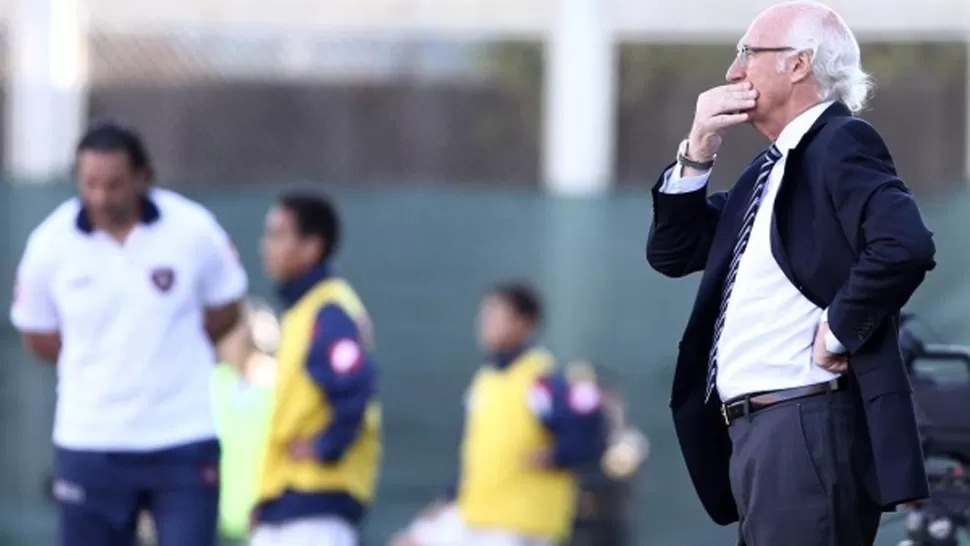 OPTIMISTA. El técnico de Boca dijo estar contento con la generosidad y entrega del equipo. FOTO TOMADA DE INFOBAE.COM