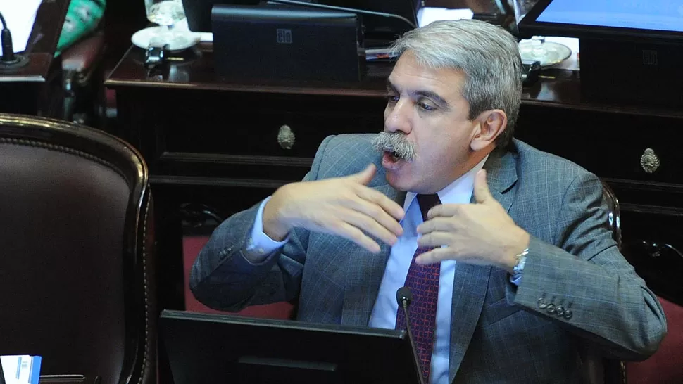 CRITICO. El senador dijo que Lanata no puede demostrar nada. TELAM