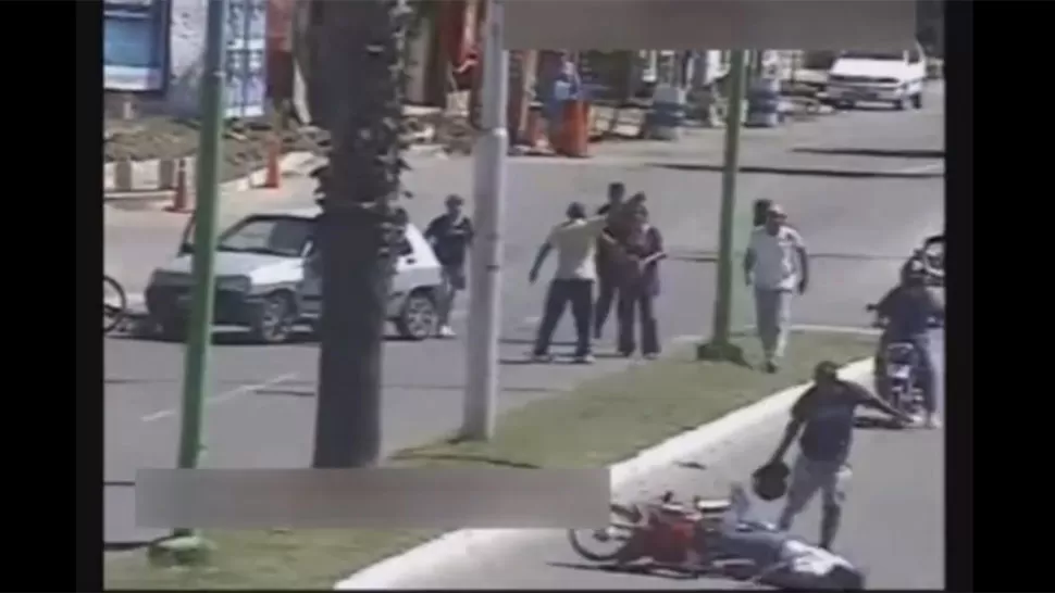 CAPTURA DE IMAGEN. La Policía logró detener a los ladrones y recuperar los elementos robados. LA GACETA