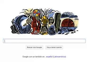 Antonio Berni pinta para Google