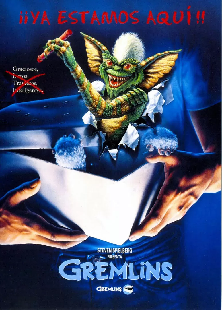 GREMLINS. La película de Joe Dante combina comedia con terror. 