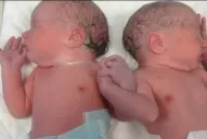 Mellizos que se toman de la mano al nacer cautivan al mundo