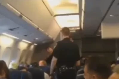 Aterrizaron un avión por una mujer que no paraba de cantar como Whitney Houston