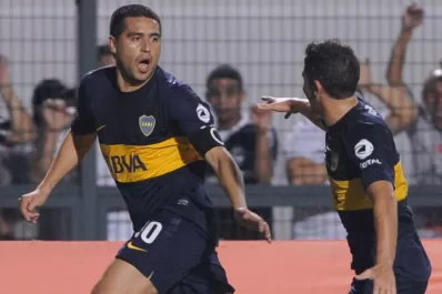 Tiré el centro y me salió al arco, dijo Riquelme sobre su golazo