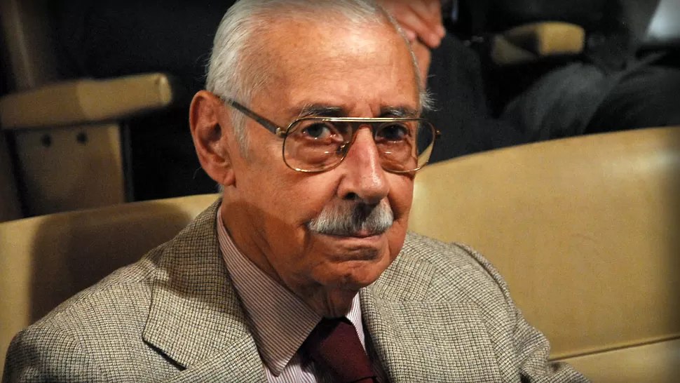 TENÍA 87 AÑOS. Videla murió a las 8.30, por causas naturales, según se informó oficialmente. ARCHIVO TELAM