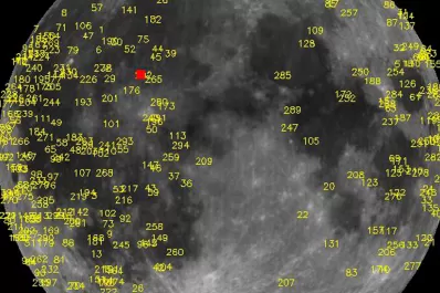 Un meteorito de gran porte chocó contra la Luna