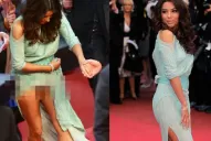 Eva Longoria mostró sus partes íntimas en el Festival de Cannes