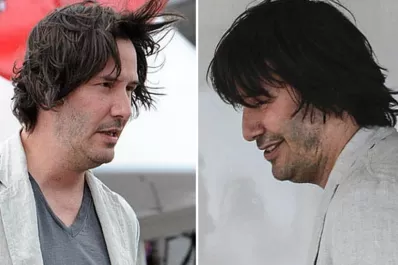 El actor Keanu Reeves lució avejentado y fuera de forma en Cannes