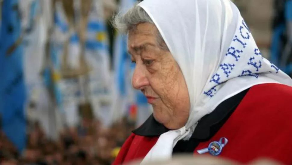 BRONCA. Hebe de Bonafini, titular de Madres de Plaza de Mayo. TÉLAM