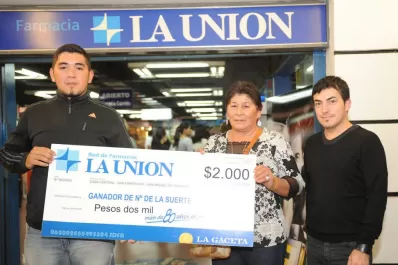 Equipó el botiquín en la farmacia La Unión